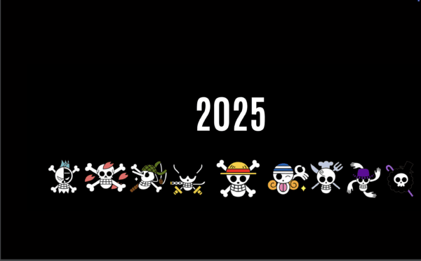 Calendario One Piece 2025(Inglés)